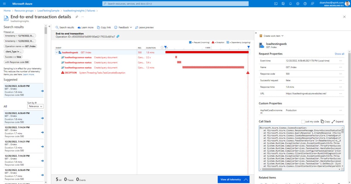 Adding Load Testing to your CI-CD workflows in GitHub Actions 8 image8